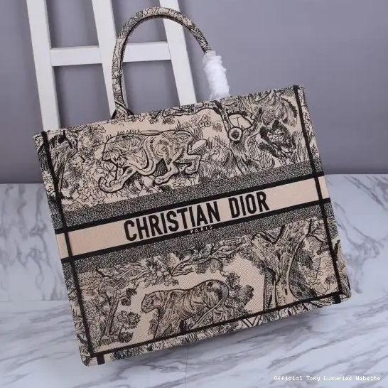 Tony Luxuries diro Tote-42*35*18.5cm Large Book 0413